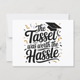 Postal El Tassel valió la pena el inconveniente - Graduac