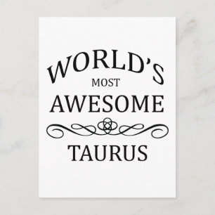 Postal El Tauro más asombroso del mundo