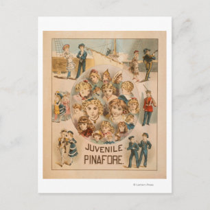 Postal El teatro 2 de Haverly en Nueva York