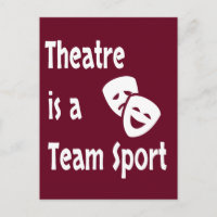 El teatro es un deporte de equipo, la actuación, e