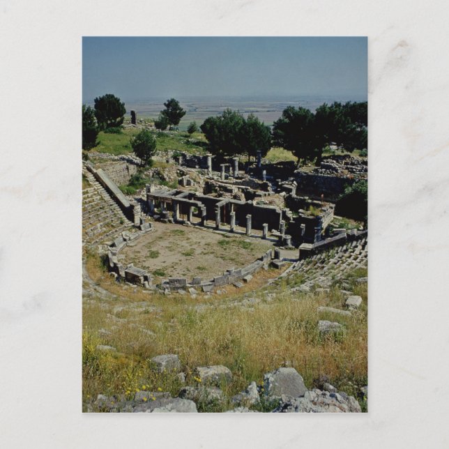 Postal El teatro griego (Anverso)