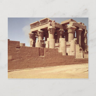 Postal El templo de Sobek y Haroeris