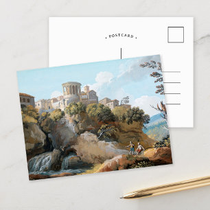 Postal El templo de Vesta   Giovanni Battista Busiri