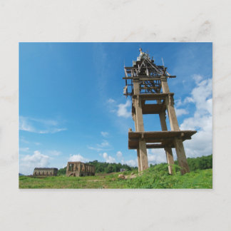 Postal El templo se ahogó.