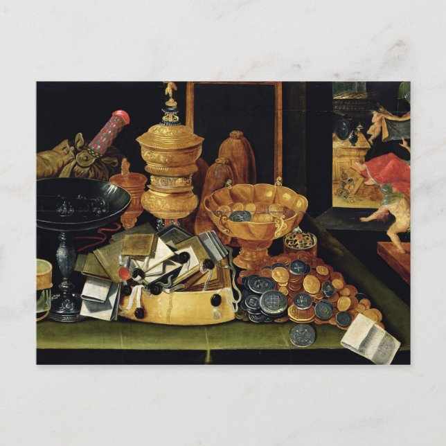 Postal El tesoro de Miser (Anverso)