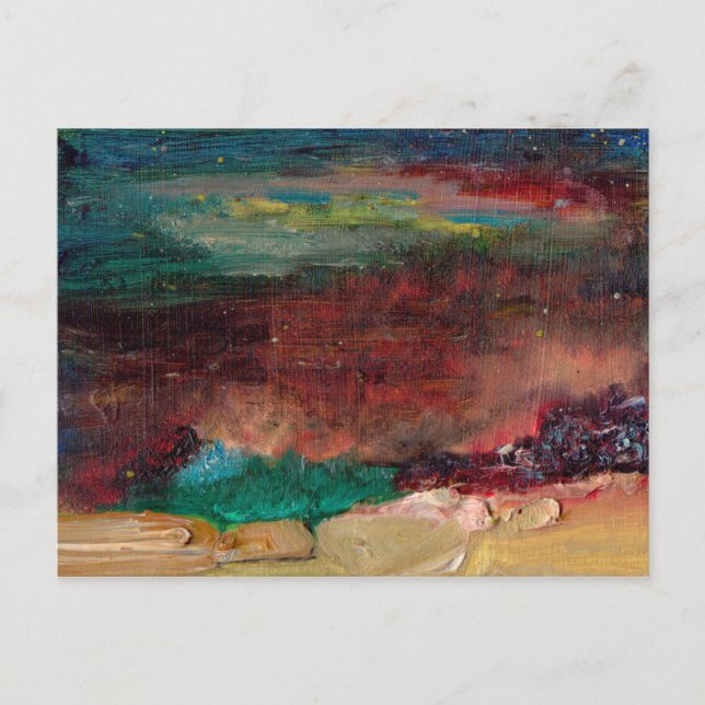 Postal El tesoro marino (Anverso)