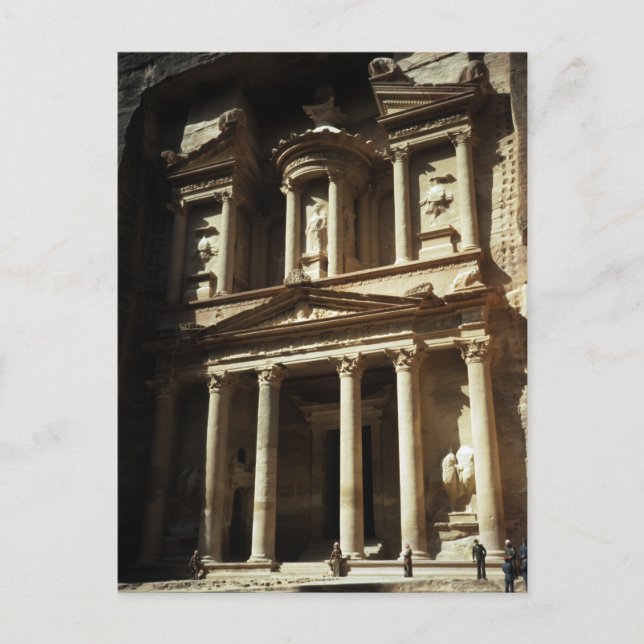 Postal El Tesoro, Petra (Anverso)