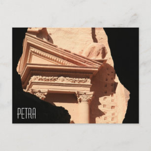 Postal el tesoro vislumbra a petra