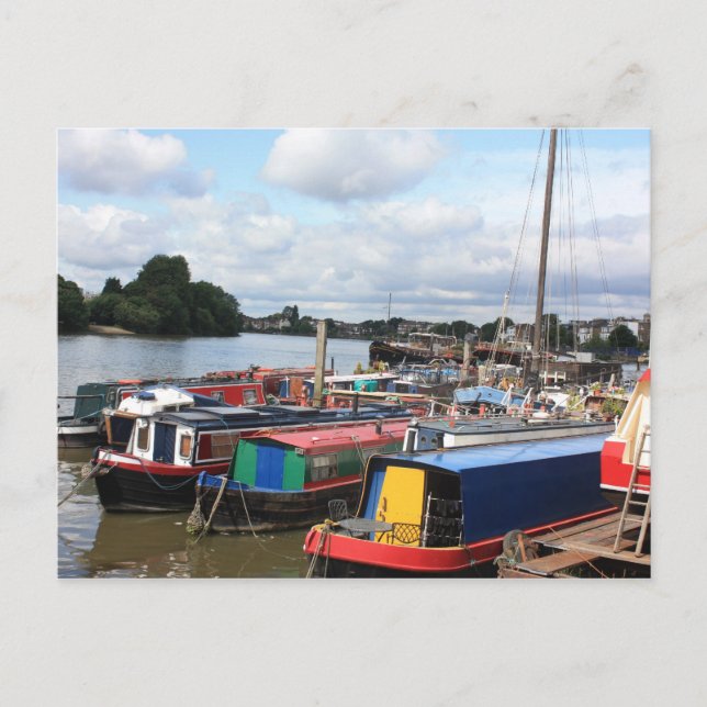 Postal El Thamess inglés (Anverso)