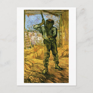 Postal El Thresher (después de Millet), Bella Artes Van G