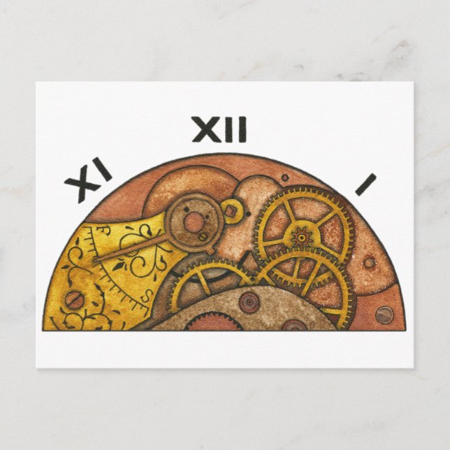 Postal El tiempo cambia todo (Anverso)