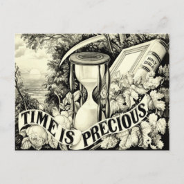 Postal El tiempo de cosecha es preciso