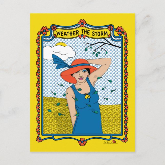 Postal El Tiempo, La Postcard Storm_B_ (Anverso)