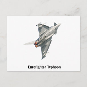 Postal El tifón de Eurofighter