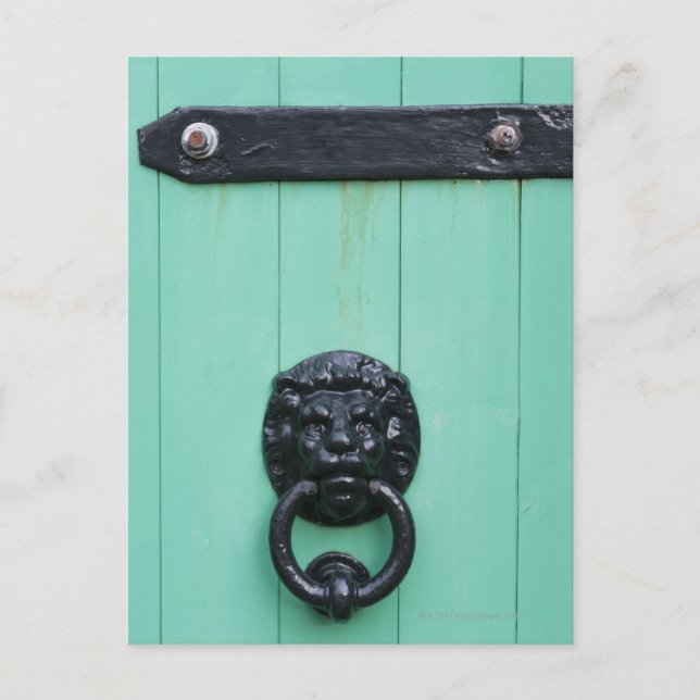 Postal El timbre de la puerta del Gardner (Anverso)