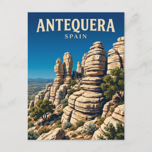 Postal El Torcal de Antequera España