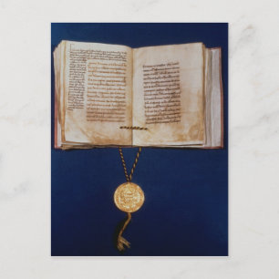 Postal El toro dorado de Carlos IV