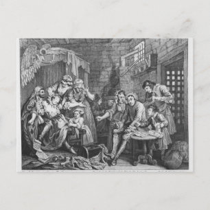 Postal El toro en prisión