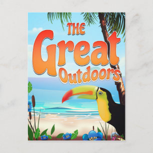 Postal El Toucan del Gran Aire Libre