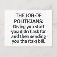 El trabajo de los políticos