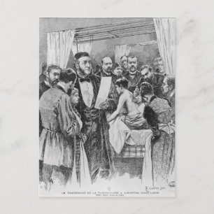 Postal El tratamiento de la tuberculosis