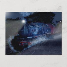 Postal El tren nocturno