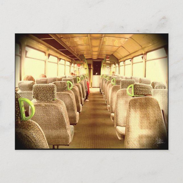 Postal El tren [postal] (Anverso)