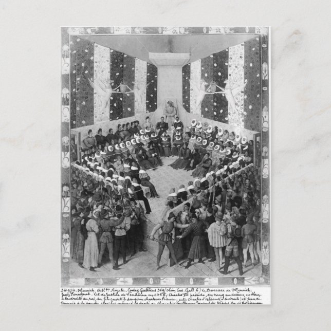 Postal El Tribunal de Justicia (Anverso)