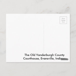 Postal El tribunal viejo del condado de Vanderburgh