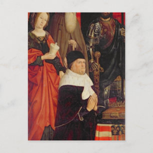 Postal El tríptico de Moisés y el ardiente Bush