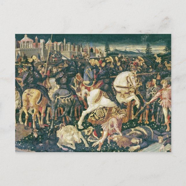 Postal El triunfo de David y Saul, c.1445-55 (Anverso)
