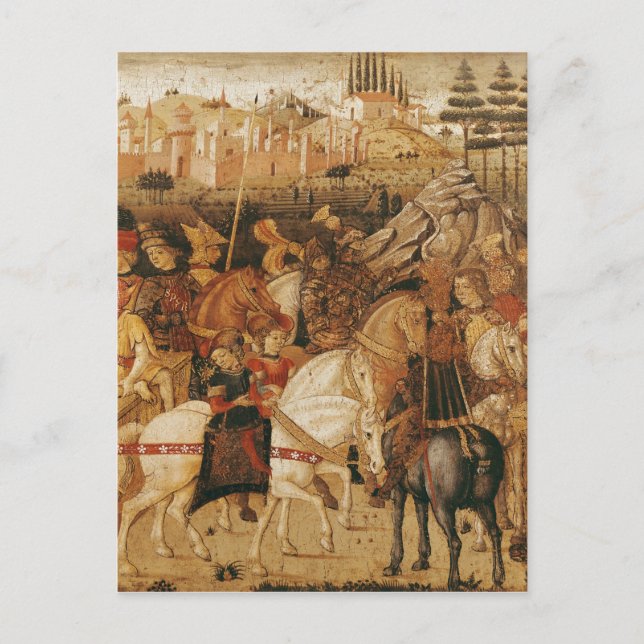 Postal El triunfo de Julio César (Anverso)