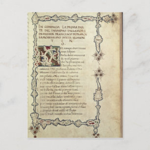 Postal El triunfo del amor