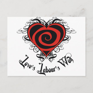 Postal El triunfo del amor en el trabajo