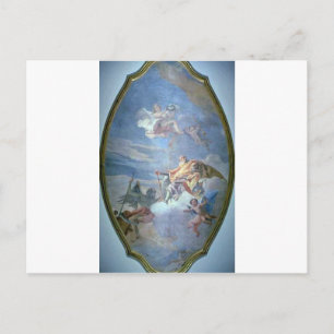 Postal El triunfo del valor sobre el tiempo de Giovanni D