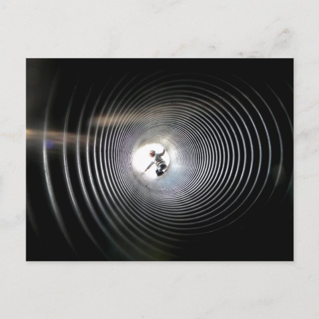 Postal El tubo (Anverso)