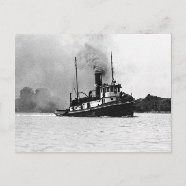 Postal El Tug Jesse James (Anverso)