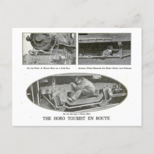 Postal El turista hobo