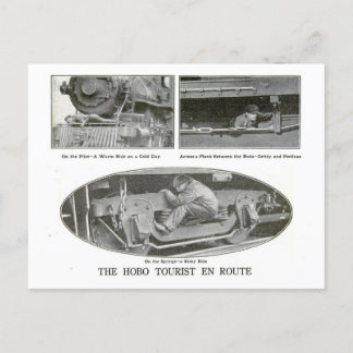 Postal El turista hobo