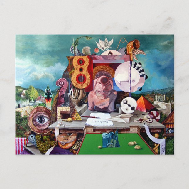 POSTAL EL ÚLTIMO CONCIERTO DE PABLO (Anverso)