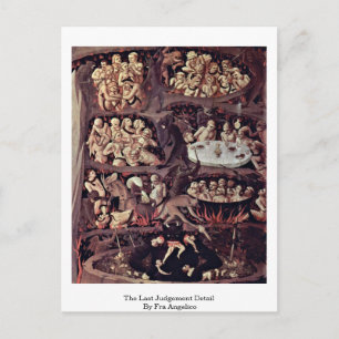 Postal El Último Detalle Del Juicio Por Fra Angelico