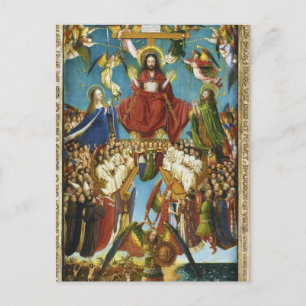 Postal El último fallo de Jan Van Eyck