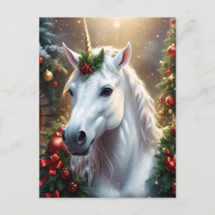 Postal “El Unicornio de Noel”