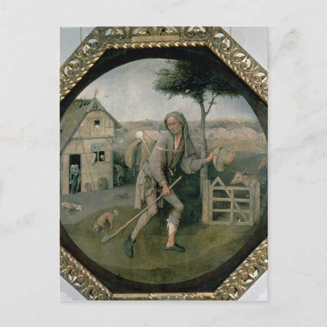 Postal El Vagabond/el hijo pródigo, c.1510 (Anverso)