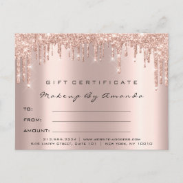 Postal El vale azota las frentes del artista de