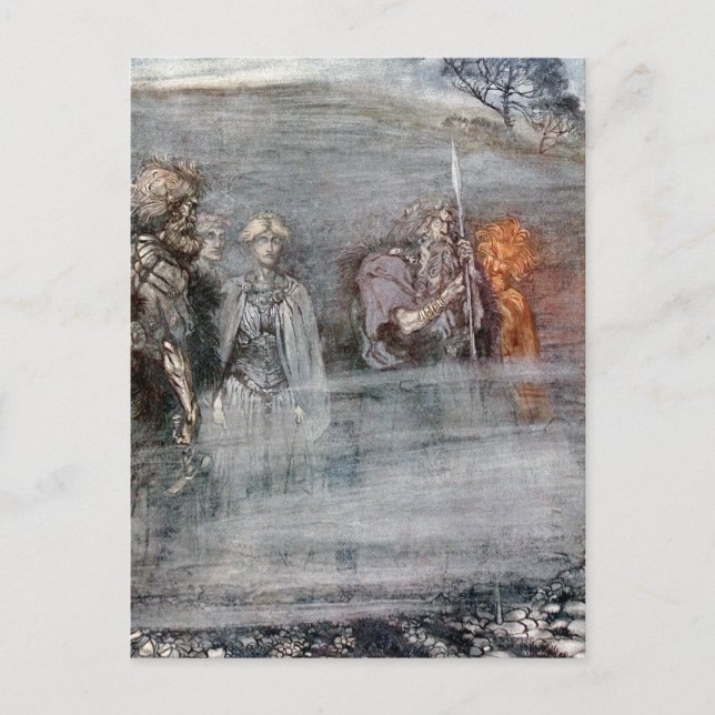 Postal El Valkyrie (Anverso)