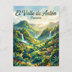 Postal El Valle de Antón Panamá