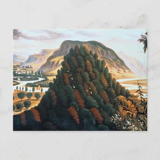 Postal El valle de Connecticut (Anverso)