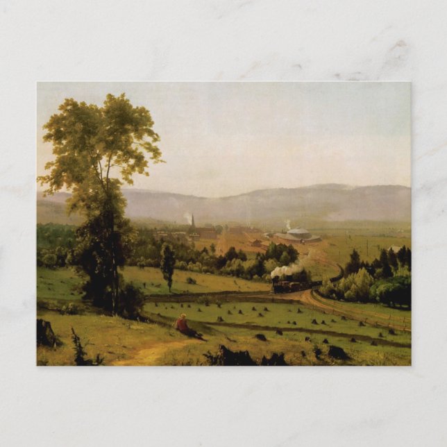 Postal El Valle de Lackawanna (Anverso)