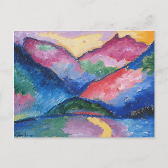 Postal El Valle Oy, 1910 (Anverso)